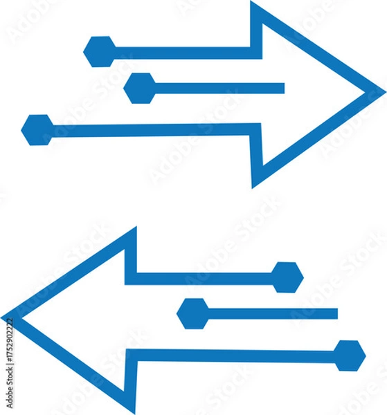 Fototapeta Transfer icon