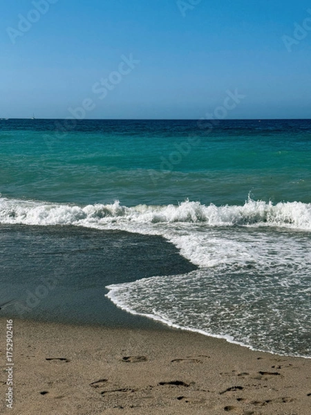 Obraz waves on the beach