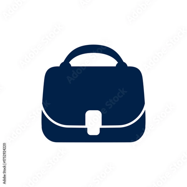 Obraz Hand bag vector illustration icon