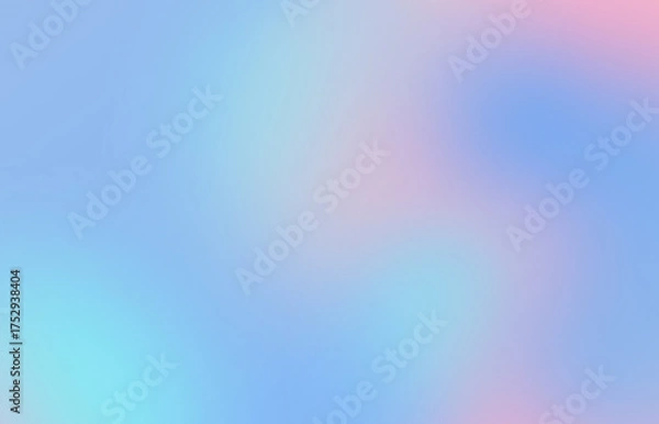 Obraz Abstract blue pink gradient  blurry background. Minimalistic background for a banner, poster, cover, brochure, flyer, or website