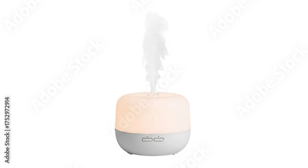 Obraz Aroma diffuser isolated on transparent background, perfect for creating a relaxing atmosphere