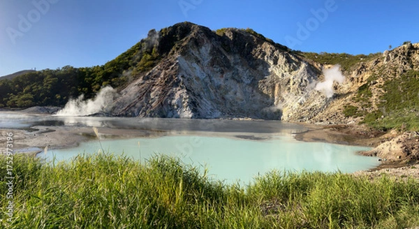 Obraz 大湯沼（ワイド版)