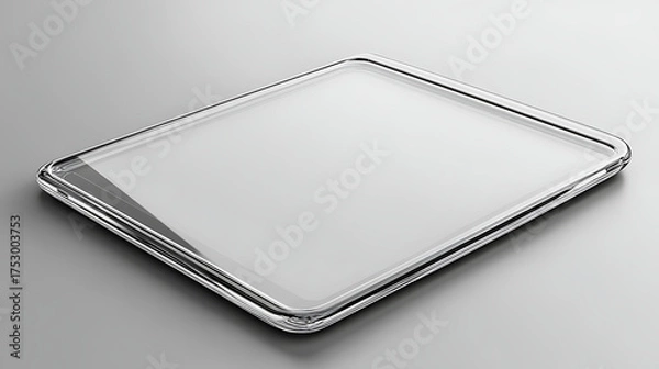 Obraz silver metal case