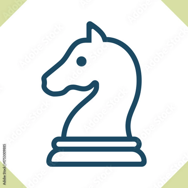 Obraz Chess Piece Icon