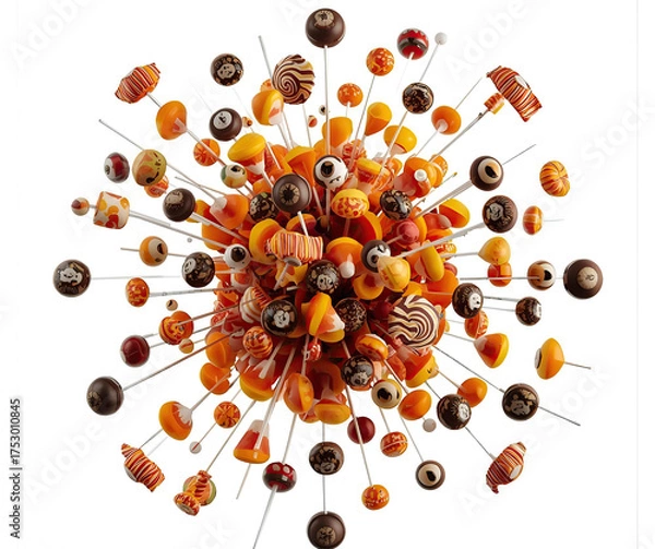 Obraz coffee beans on a black background