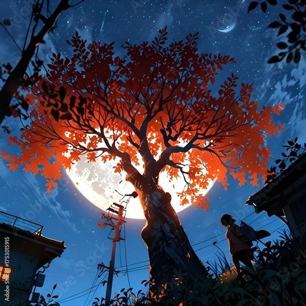 Obraz  night landscape