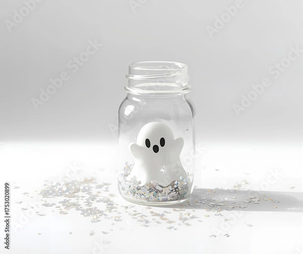 Obraz ghost toy  in a jar 