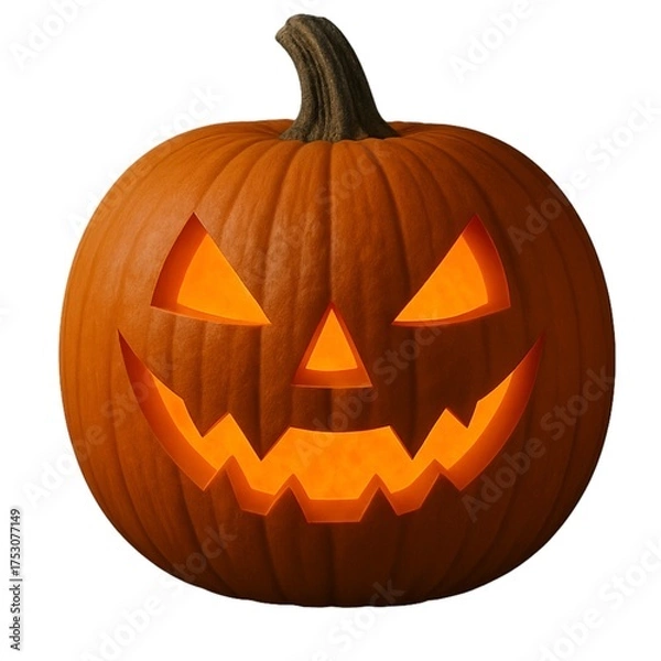 Obraz  Floating Halloween Pumpkin