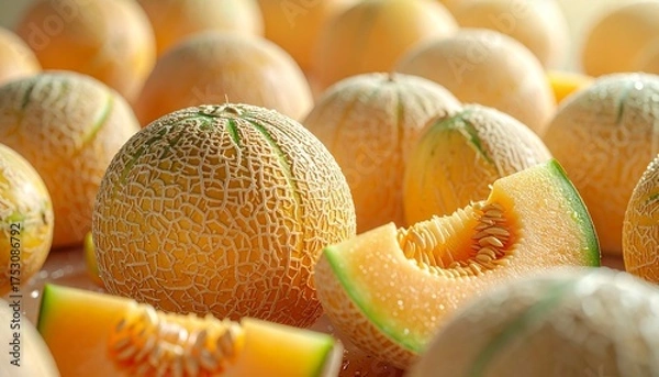 Fototapeta Fresh melons