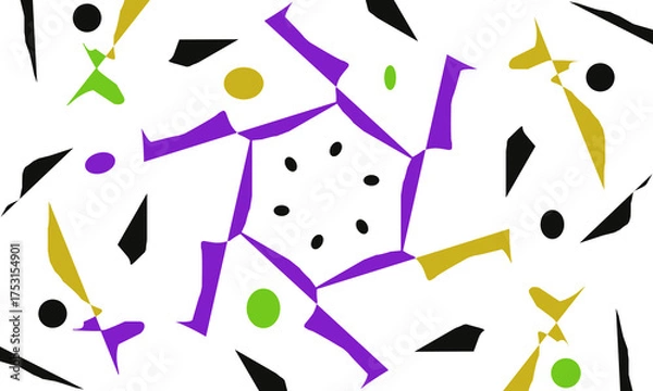 Obraz seamless pattern with poker chips