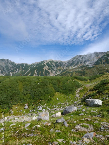 Fototapeta 室堂平 立山黒部アルペンルート 富山県立山町