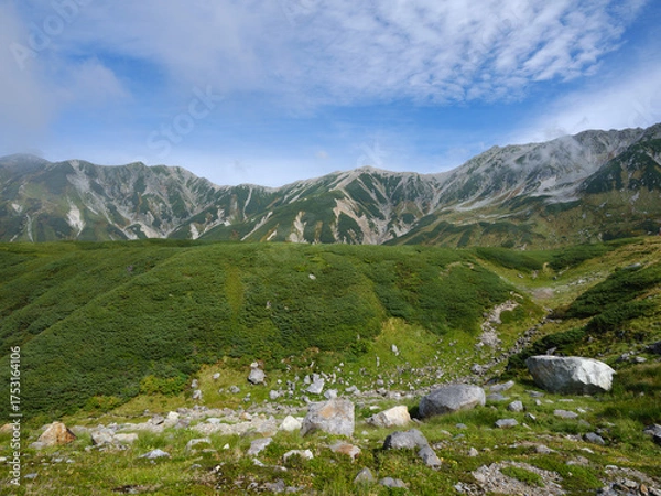 Fototapeta 室堂平 立山黒部アルペンルート 富山県立山町