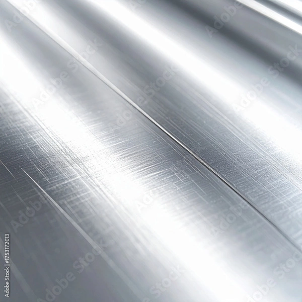 Obraz Brushed Metal Surface Texture Closeup