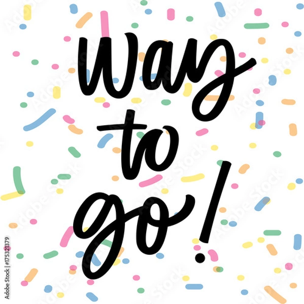 Obraz Way to go