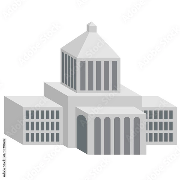 Obraz シンプルな国会議事堂