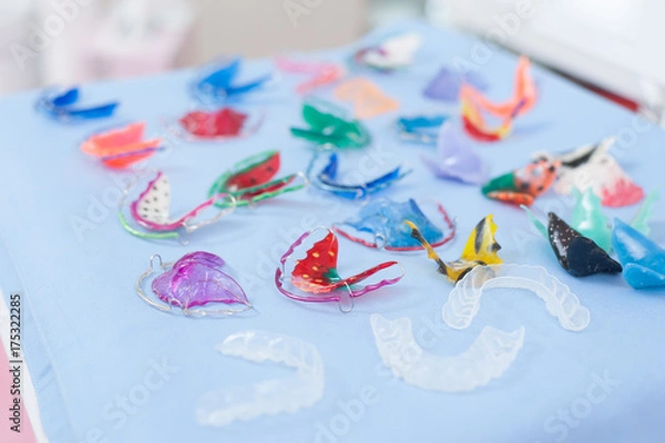 Obraz Dental brace or teeth retainer