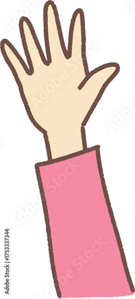 Obraz 손동작 일러스트