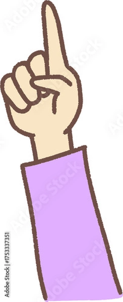 Obraz 손동작 일러스트