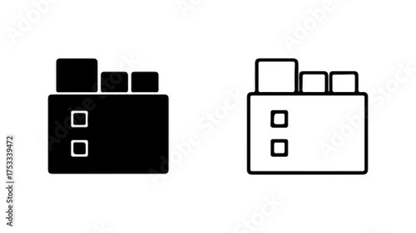 Fototapeta File folder icon with transparent background