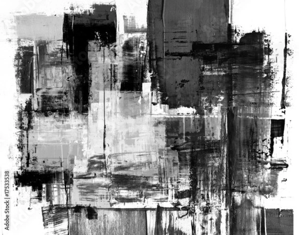 Fototapeta Hand-painted background. SELF MADE.