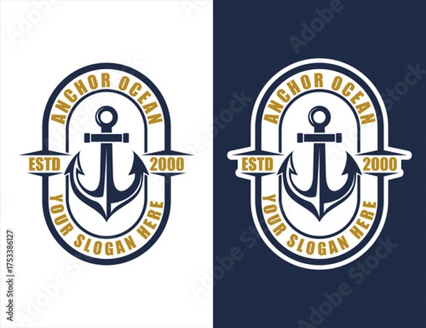 Fototapeta Anchor logo3.eps