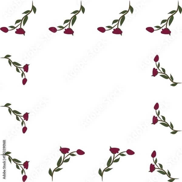 Fototapeta Digital paper, heart paper, seamless paper, seamless pattern, boho, boho pattern, paper	