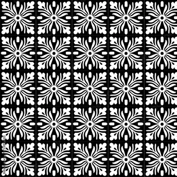 Fototapeta Digital paper, heart paper, seamless paper, seamless pattern, boho, boho pattern, paper	