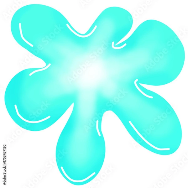 Obraz water drop icon