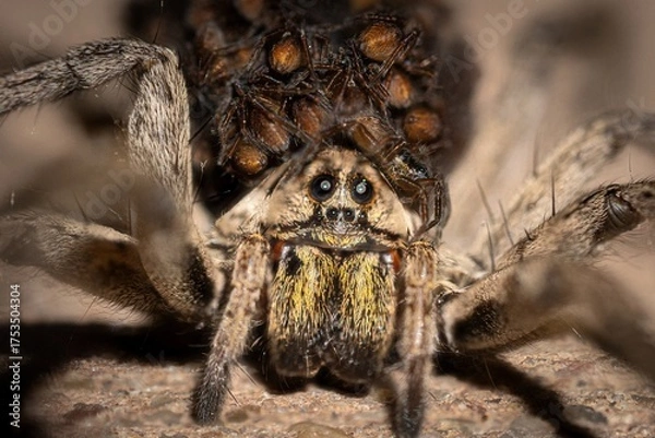 Obraz spider on the wall