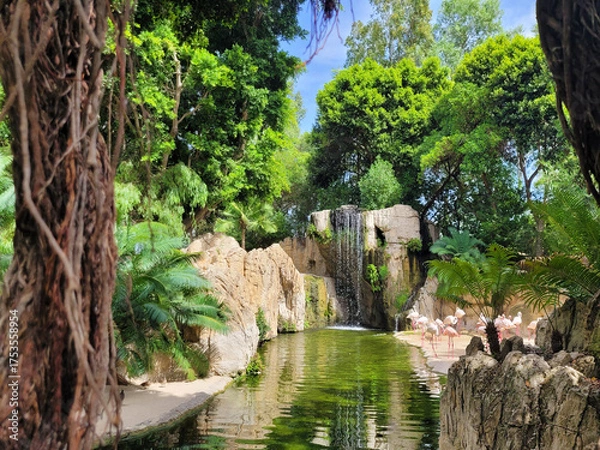 Obraz Paseo de Flamencos