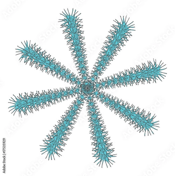 Fototapeta snowflake