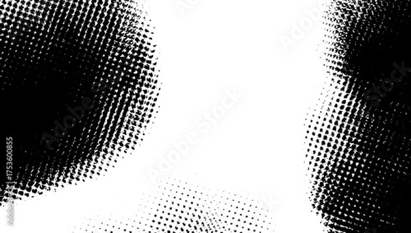 Obraz Abstract halftone texture background
