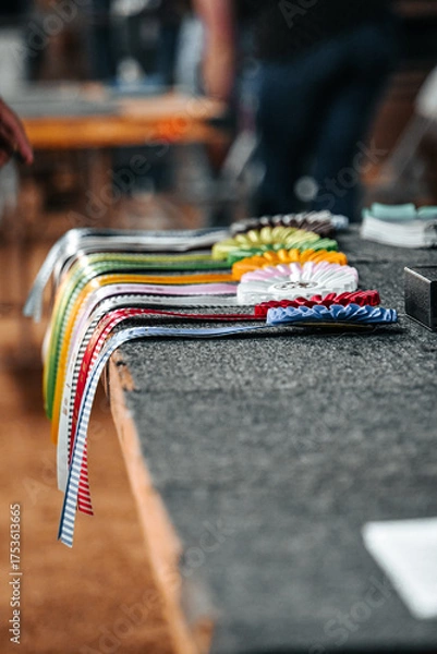 Obraz 4-H & FFA Showmanship Rosette Ribbons