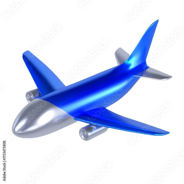 Obraz airplane isolated on white background