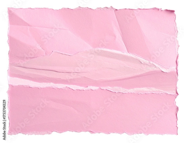 Fototapeta pink torn paper background