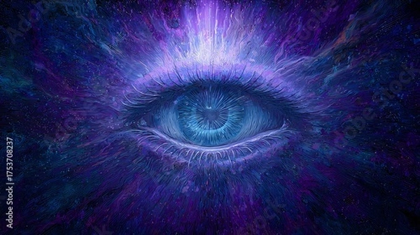 Obraz Third Eye Cosmic Awakening