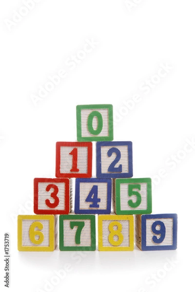 Fototapeta playing blocks