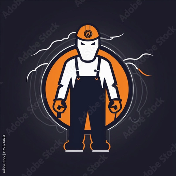 Obraz Halloween electrician party  