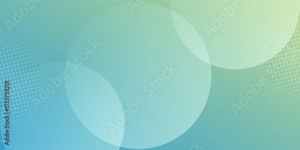 Fototapeta Fresh blue light gradient web abstract background geometry shine and layer element vector for presentation design, banner, poster, and much more