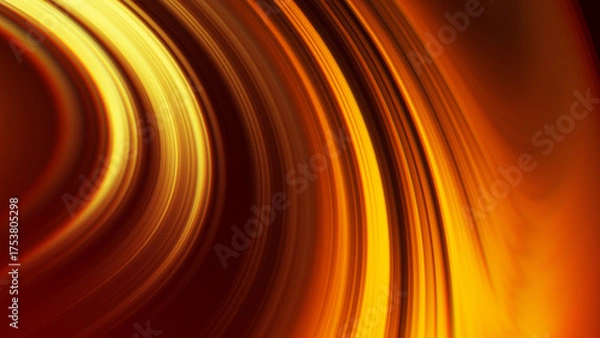 Fototapeta Gold Black Lines Abstract Wallpaper. Abstract Fashion Floral Gold Wave Background Design.	