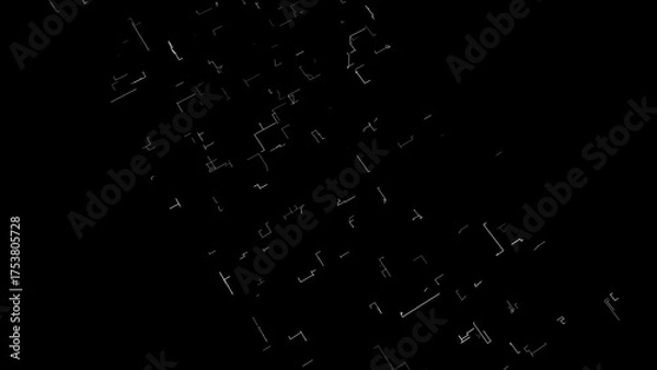 Fototapeta Abstract hi-tech digital technology concept web background