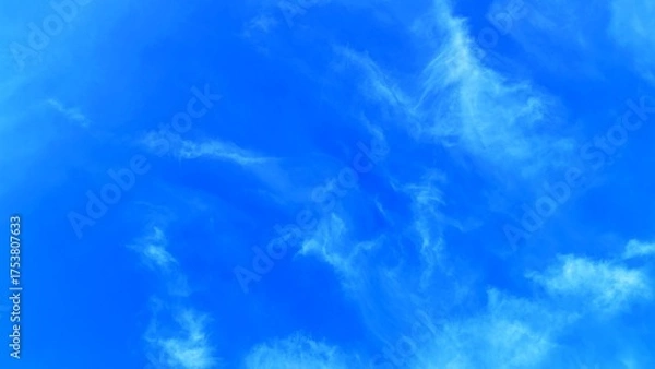 Obraz blue sky with clouds