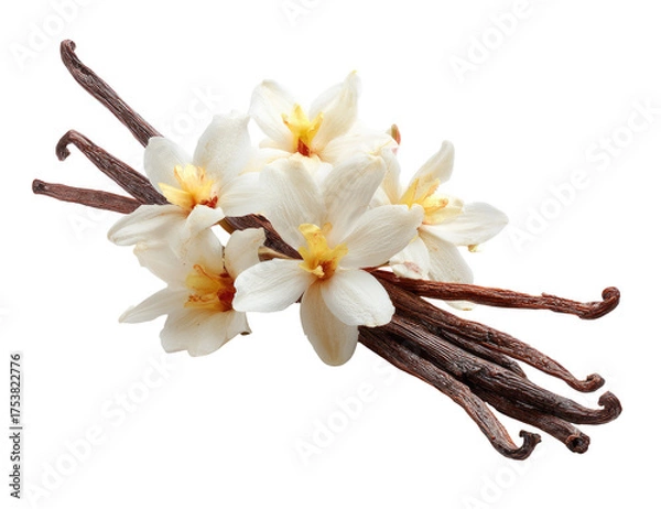 Obraz Vanilla pods and blossoms (2)