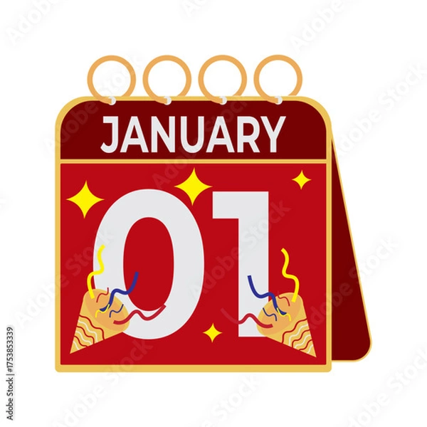 Obraz New Year Calender