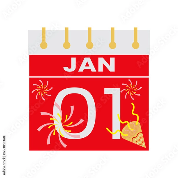 Obraz New Year Calender