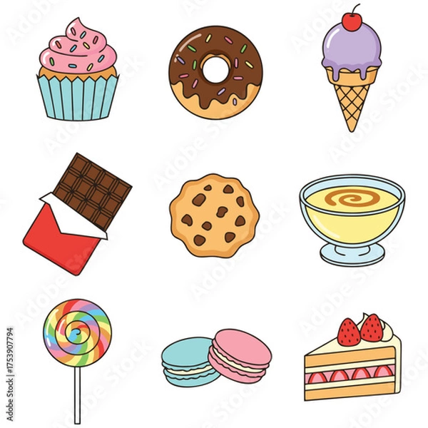 Obraz Sweet Moments Vector Pack for Fun Branding