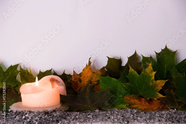 Obraz Herbst Kerze