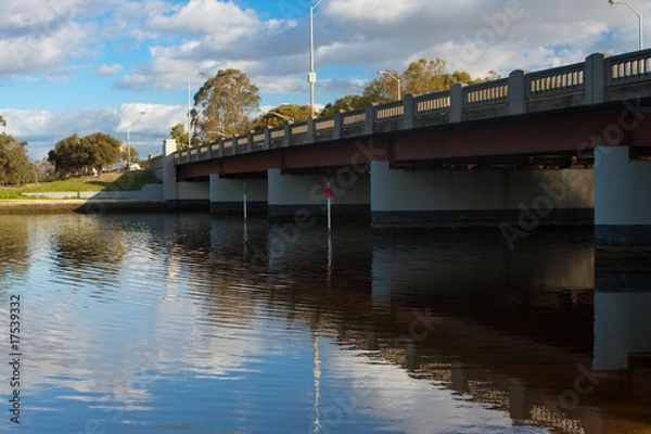 Obraz bridge reflection