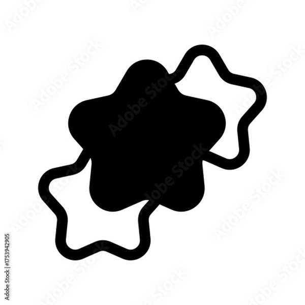 Fototapeta Rating Icon Vector Symbol Design Illustration
