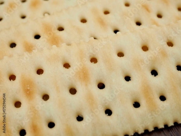 Obraz 바삭하고 담백한 크래커, 음식
